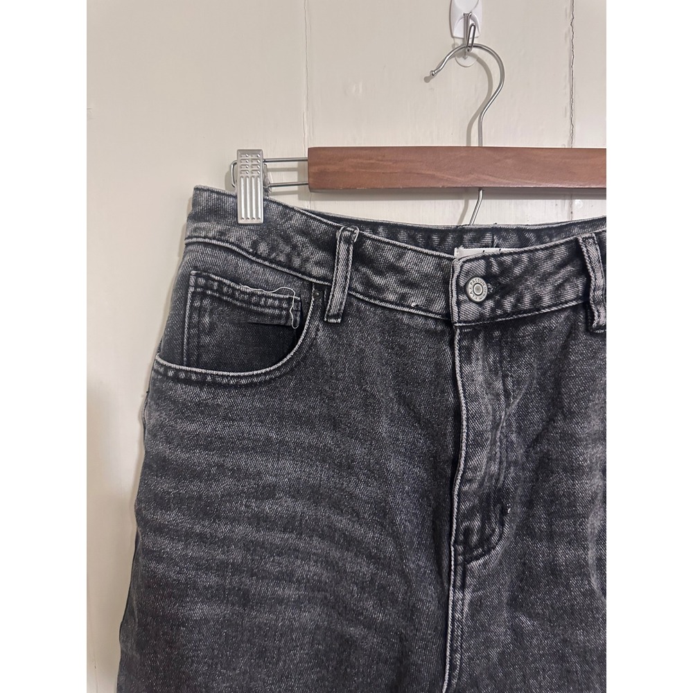 PacSun Mom Jeans Womens 30 Faded Black Wash